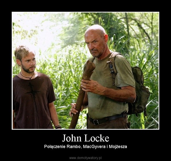 John Locke – Połączenie Rambo, MacGyvera i Mojżesza 