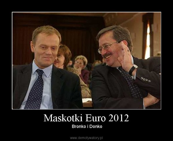 Maskotki Euro 2012 –  Bronko i Donko 