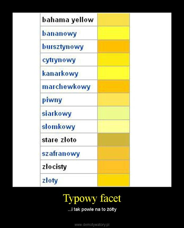 Typowy facet