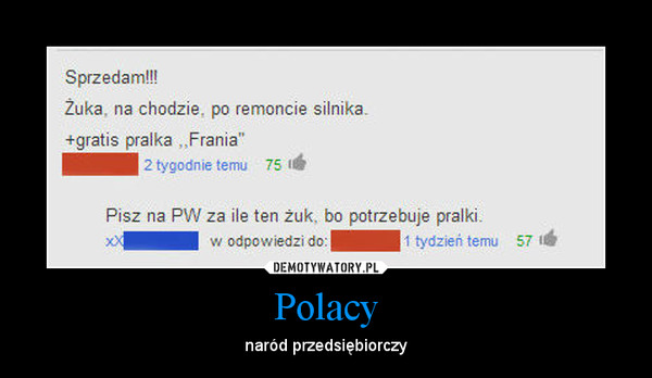 Polacy – naród przedsiębiorczy 