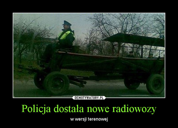Policja dostała nowe radiowozy
