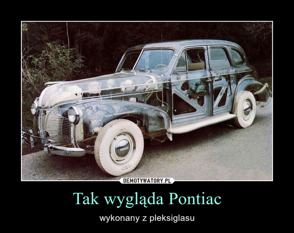Tak wygląda Pontiac