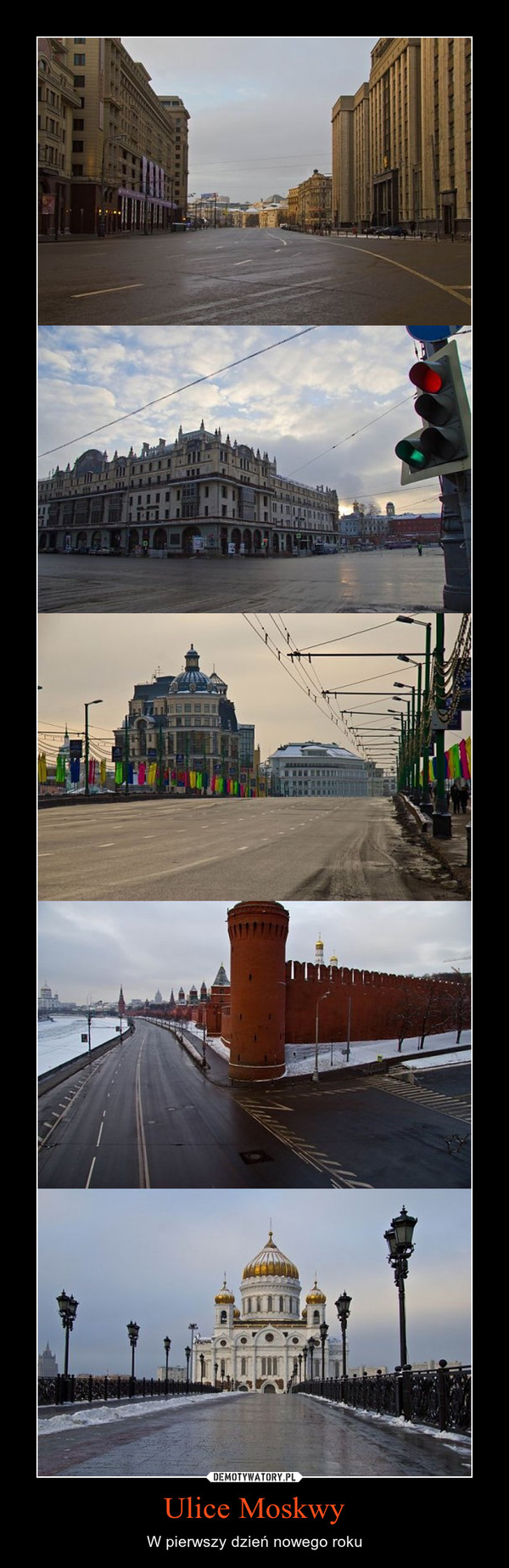 Ulice Moskwy – W pierwszy dzień nowego roku 