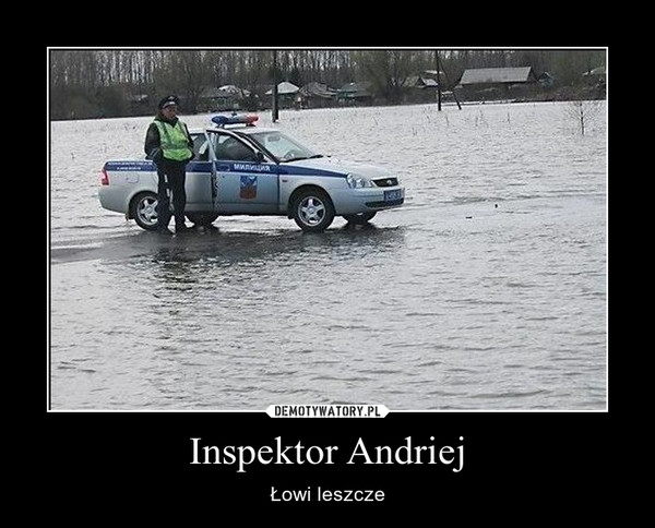 Inspektor Andriej – Łowi leszcze 