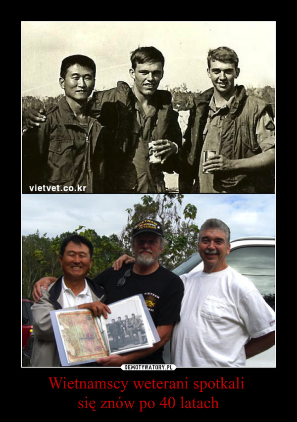 Wietnamscy weterani spotkali się znów po 40 latach –  