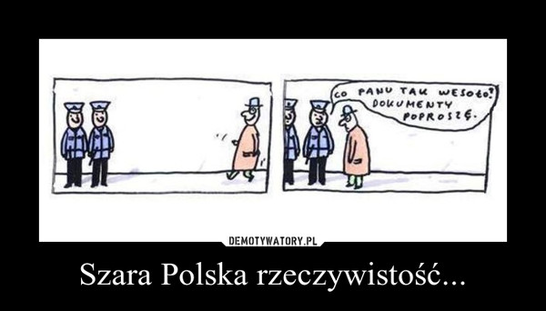 Szara Polska rzeczywistość...