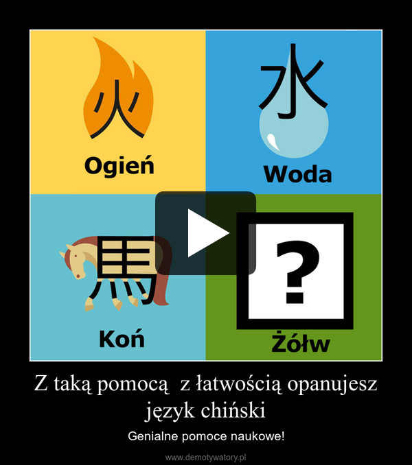 Z taką pomocą  z łatwością opanujesz język chiński – Genialne pomoce naukowe! 