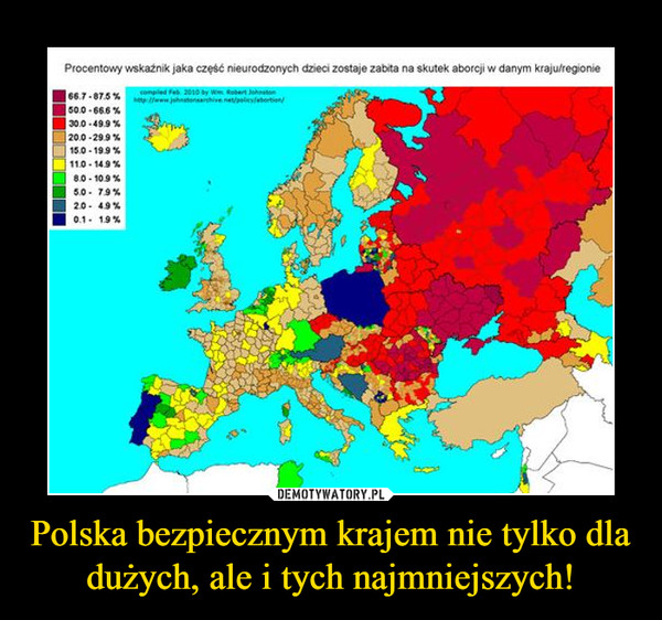 Polska bezpiecznym krajem nie tylko dla dużych, ale i tych najmniejszych!