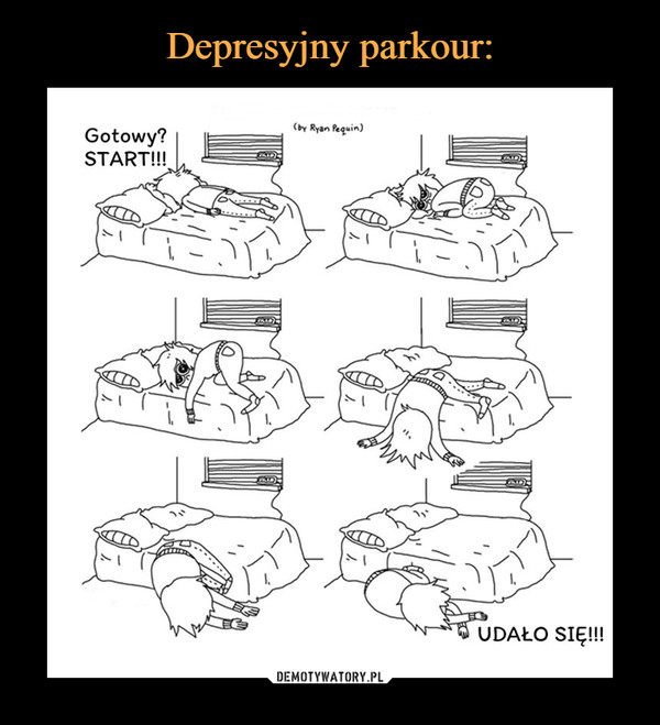 Depresyjny parkour: