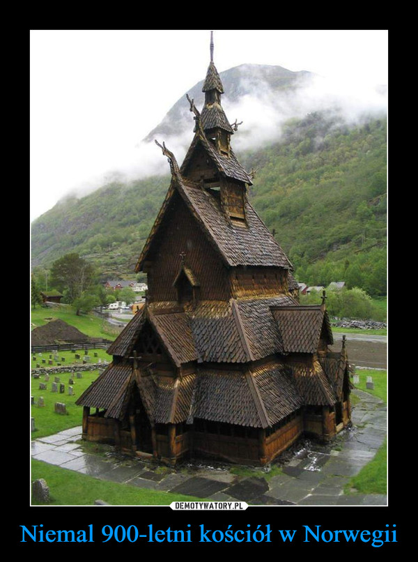 Niemal 900-letni kościół w Norwegii –  