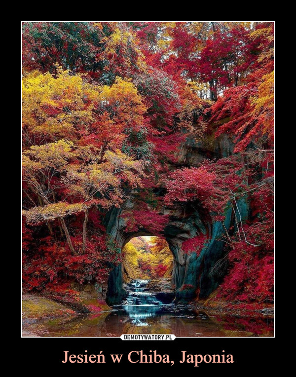 Jesień w Chiba, Japonia –  