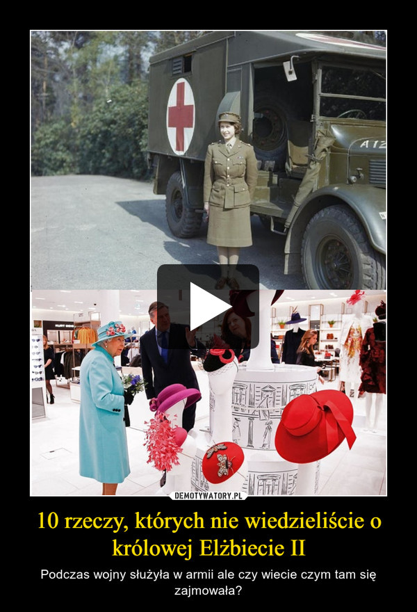 10 rzeczy, których nie wiedzieliście o królowej Elżbiecie II – Podczas wojny służyła w armii ale czy wiecie czym tam się zajmowała? 