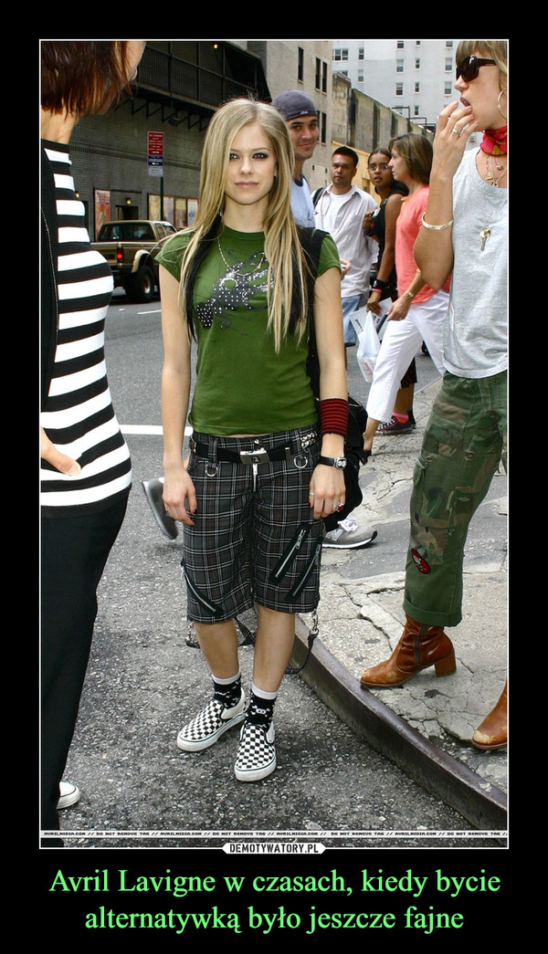 Avril Lavigne w czasach, kiedy bycie alternatywką było jeszcze fajne