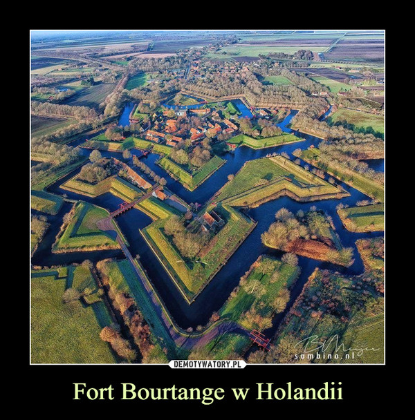 Fort Bourtange w Holandii –  
