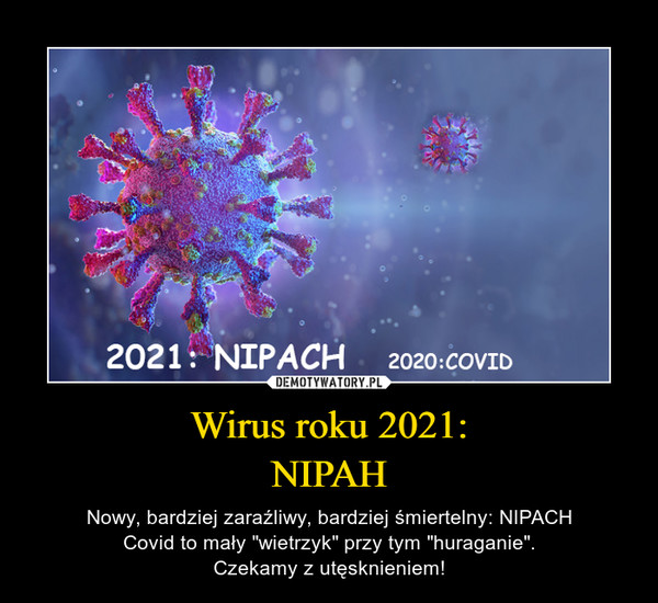 Wirus roku 2021:
NIPAH