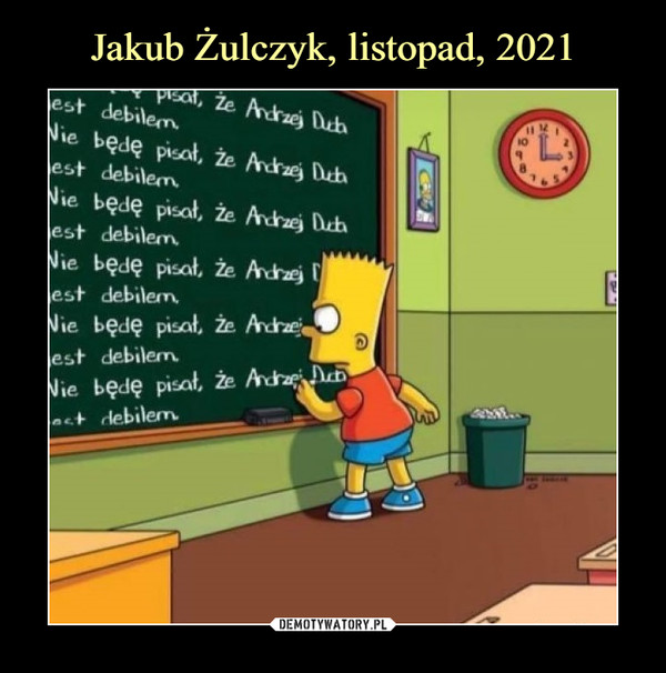 Jakub Żulczyk, listopad, 2021