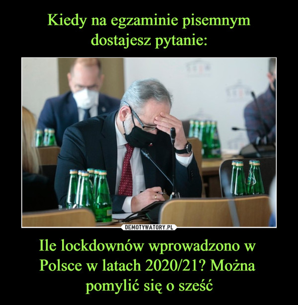 Ile lockdownów wprowadzono w Polsce w latach 2020/21? Można pomylić się o sześć –  