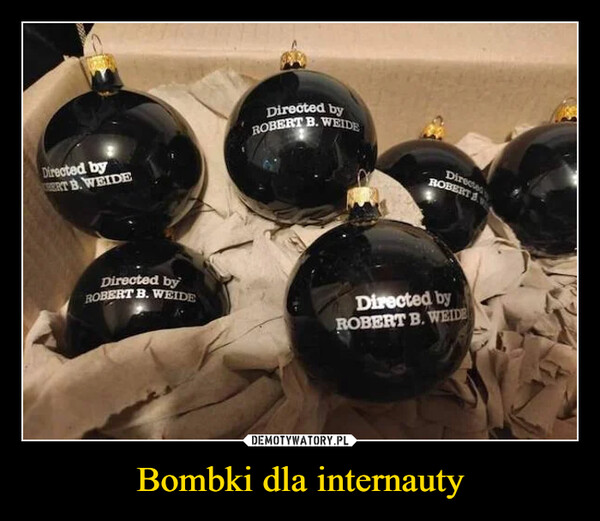 Bombki dla internauty –  Directed Robert B Weide