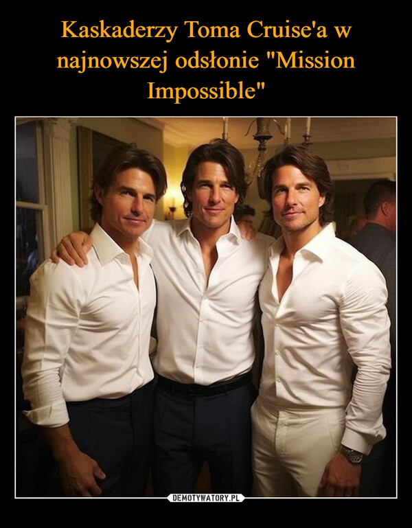 Kaskaderzy Toma Cruise'a w najnowszej odsłonie "Mission Impossible"