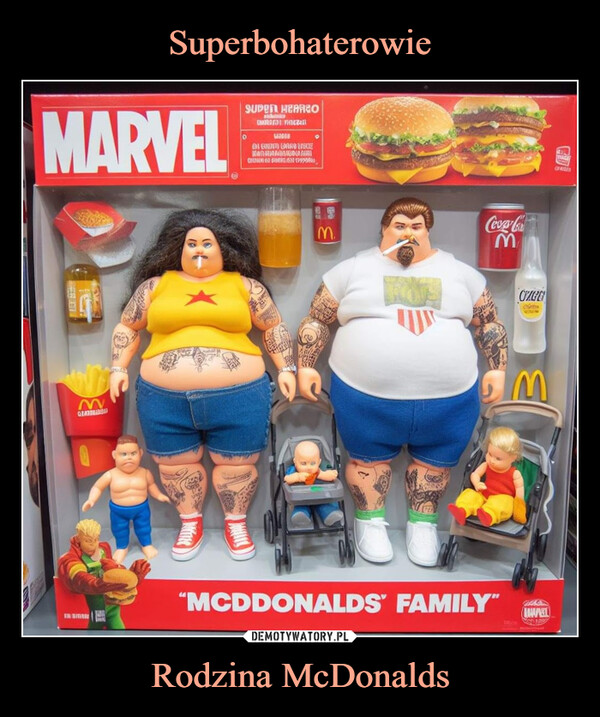 Superbohaterowie Rodzina McDonalds