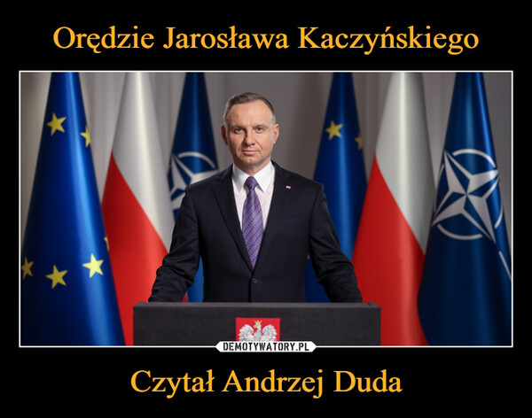 Czytał Andrzej Duda –  