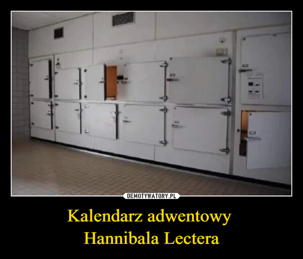 Kalendarz adwentowy Hannibala Lectera –  