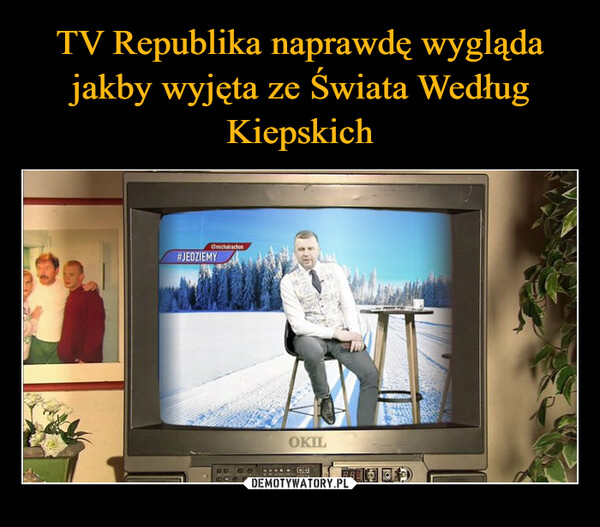 TV Republika naprawdę wygląda jakby wyjęta ze Świata Według Kiepskich